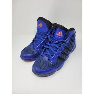Adidas Adipure G20726 Blue Solid Black Sprint Skin High Top Sneakers Size 12.